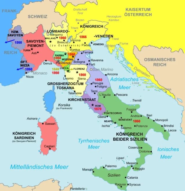 Włochy zjednoczone: rewolucyjna przemiana, która zmieniła historię Europy Włochy zjednoczone: rewolucyjna przemiana, która zmieniła historię Europy